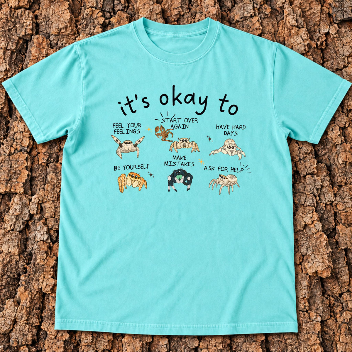It's Okay To Feel Jumping Spider
